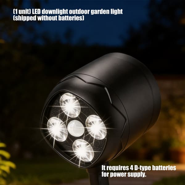 8W LED Utomhusstrålkastare med PIR-sensor för trädgårdsveranda Väggmonterad säkerhet