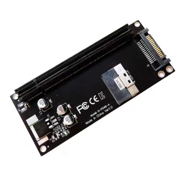Universal SFF8654 till PCIe 4.0 x16-omvandlare stöder SFF-8654 8i till PCIe 4.0 3.0 2.0-gränssnitt Convert Card Adapter