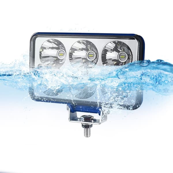 LED-billampe 4 tommer for vei- og campingbelysning