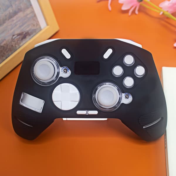 Silikonskydd för spelkontroll, 4 skyddsfodral