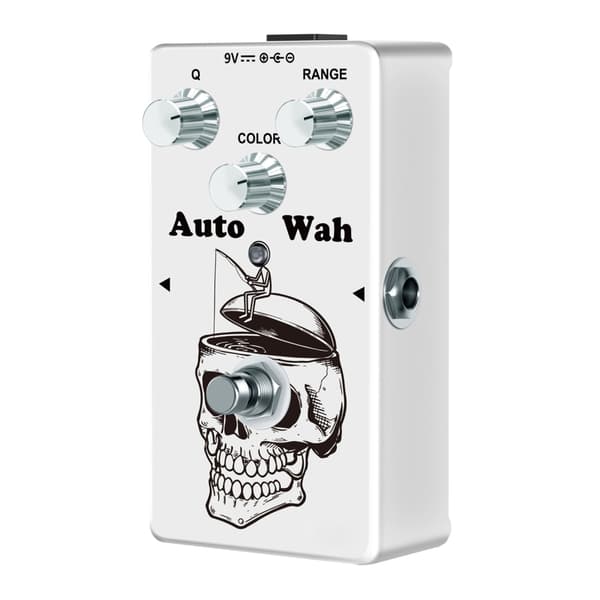 Studiokvalitets guitar-effektpedal: Distortion, Reverb, Delay-effekter, Kompakt