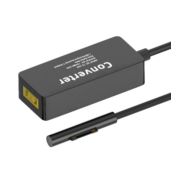 DC15V 65W Type-C hun-til-overflade han-adapterkabel til Surface Pro 3/4/5-/6/7/8/X Go 2/3 Laptop 2/3/4 Book 2/3/4CC