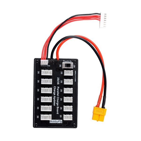 Batterilader 2S 3S 7.4V 11.1V Sikker Ladingsløsning Parallellading