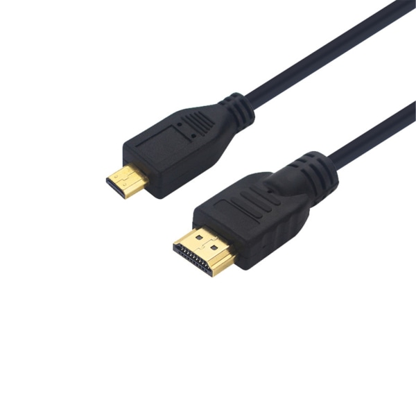 4K Micro HDMI-kompatibla till HDMI-kompatibla adaptrar Kabelomvandlarlinje för kamerakort