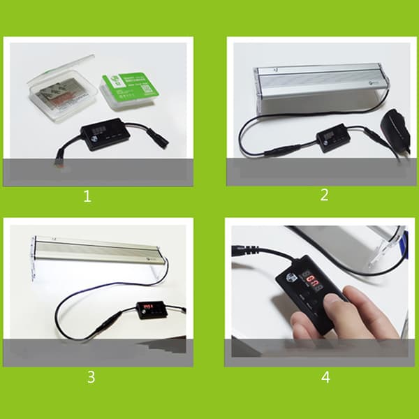 Akvarielampor LED Akvarielampor Timer för Sötvattensfiskakvarium