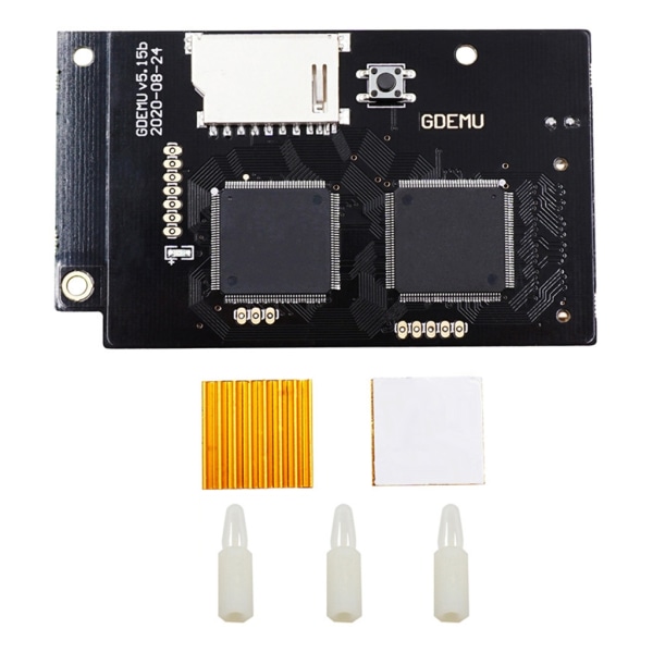 Udskiftning af GDEMU Optical Drive Simulation Board V5.15b Drive Board og Card Mount Kit Extender Adapter
