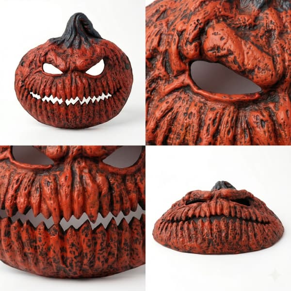 Vänlig PU-pumpahuvudmask perfekt för cosplay och temafester