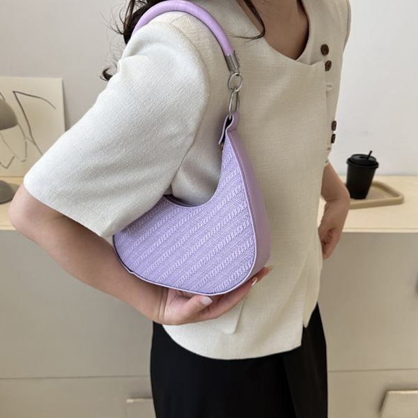 2023 underarmstaske Trendy armhule-tote-tasker Modehåndtaske Halvmånetasker Green