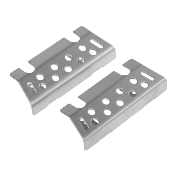 1 sæt chassisbeskytter i aluminiumslegering til modelsamler
