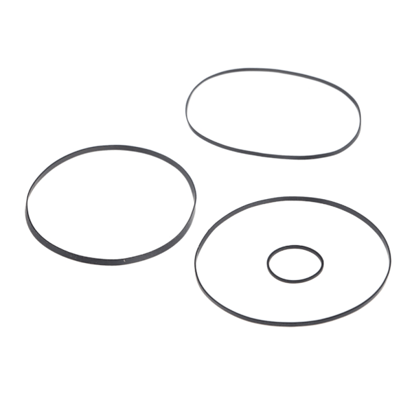 200 stk. Professionel optager gummirem 1mm 2mm 3mm blandede gummiremme
