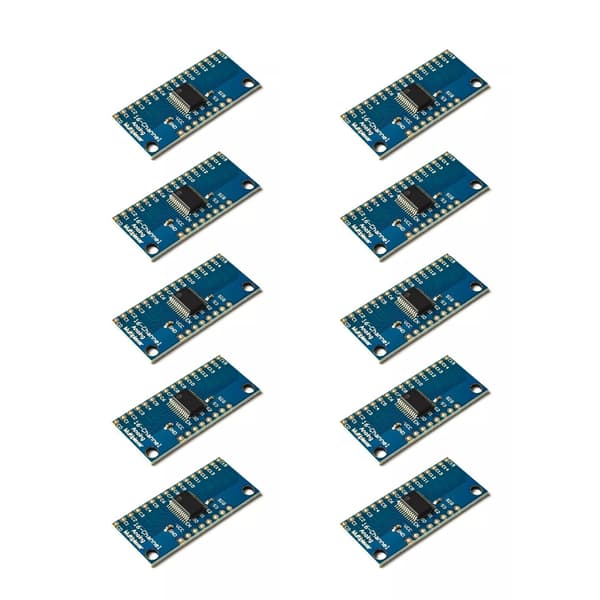Pakke med 10 16-kanals analog multiplexer breakout-moduler til 2V til 6V drift