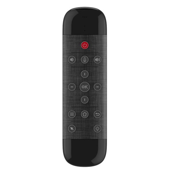 W2pro Stemmefjernkontroll 2.4G trådløs Air Mouse Gyroscope Keyboard Controller for Smart TV Projector Computer