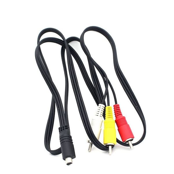 120CM A/V RCA - 10-nastainen VMC 15FS -sovitinkaapeli kameralle