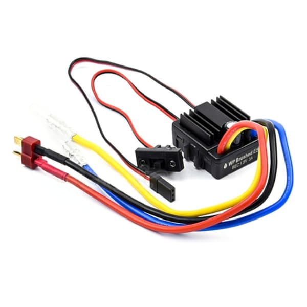 80A børstet elektronisk hastighedsregulator til 1/8 1/10 RC bil, lastbil, buggy