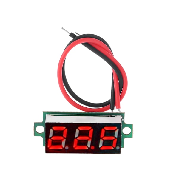 Digitalt termometermodul 0,28" LED-skærmbeslag til DS18B20 Temp Sensor