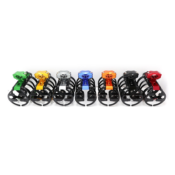 Metall Vannflaskebur for Motorsykkel Scooter MTB Styre Drikkebeholder Stativ Monteringstilbehør Red