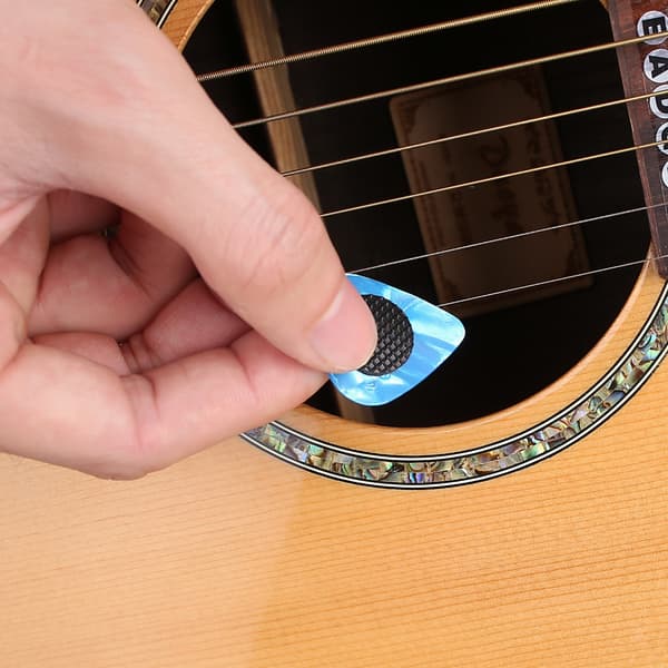 Gitarrplektrum Grepp Gitarrtillbehör Hållbara Självhäftande Gitarrplektrumgrepp