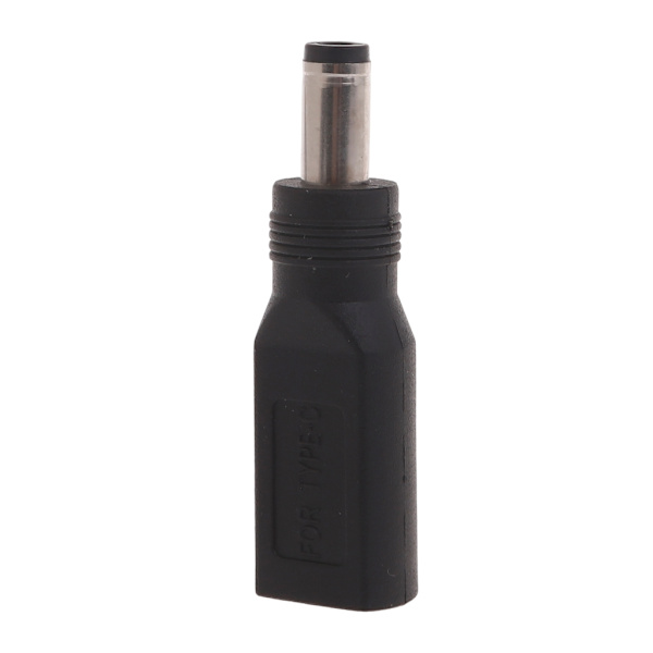 Typ C till power , typ C hona till likström 4,0x1,7 mm 4,8x1,7 mm 5,5x2,1 mm 5,5x2,5 mm hane 5V-kontakt power