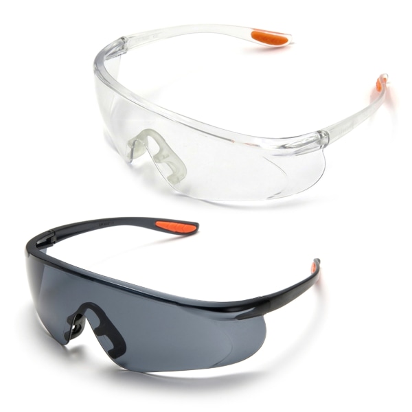 Utomhuscykling Motorcykelglasögon Ögonskydd Dammtät vindtät glasögon Sport UV-skydd Halkfri Gray