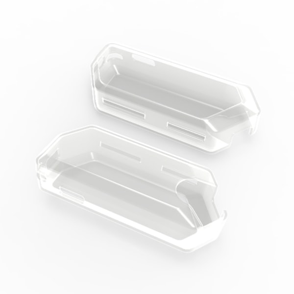 Fulltäckande TPU- case Dammtätt cover för Flipper 0 Smutssäkra skydd null - Transparent white