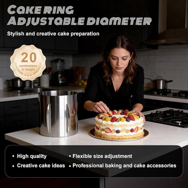 Justerbar Kakeform Bakering