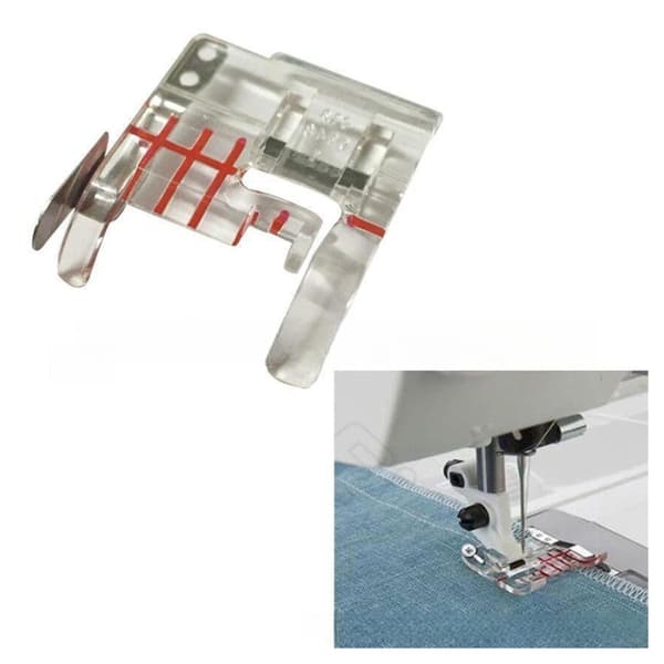 Snap-on trykkfot erstatning for symaskin