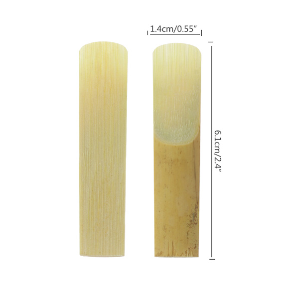 10 stk BB Sopran 2.5 Bambus Saksofon Deler Kit Saksofon Tilbehør Sett