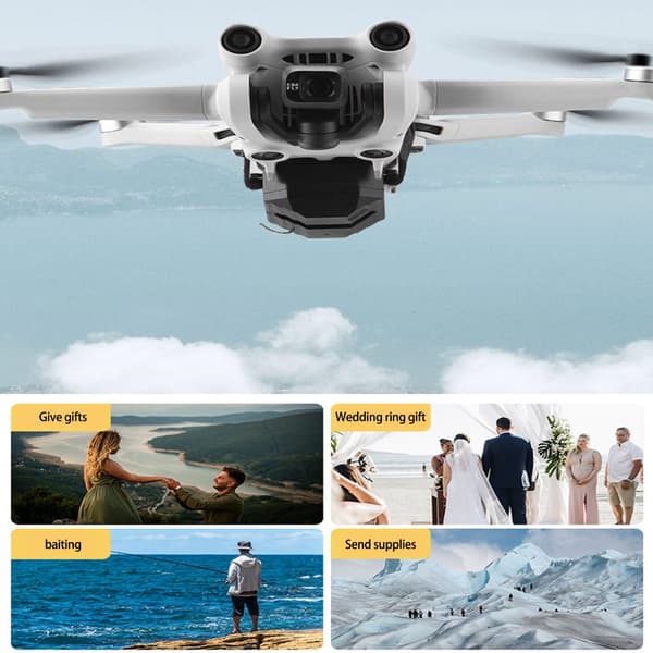 Nem Installation Droner Dropper med Krog og Stropper til 4K Levering