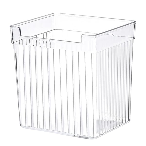 Genomskinlig Kylskåpsdörr Organizer Bin Kylskåp Förvaringsbox Container Hem