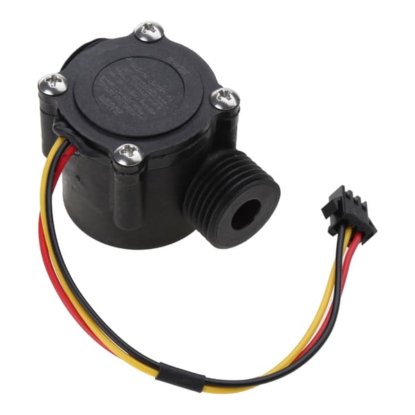 G1/2\" 1-30L/min DC5V Vannstrømningssensor Flowmåler Hall Flow Sensor Bryter