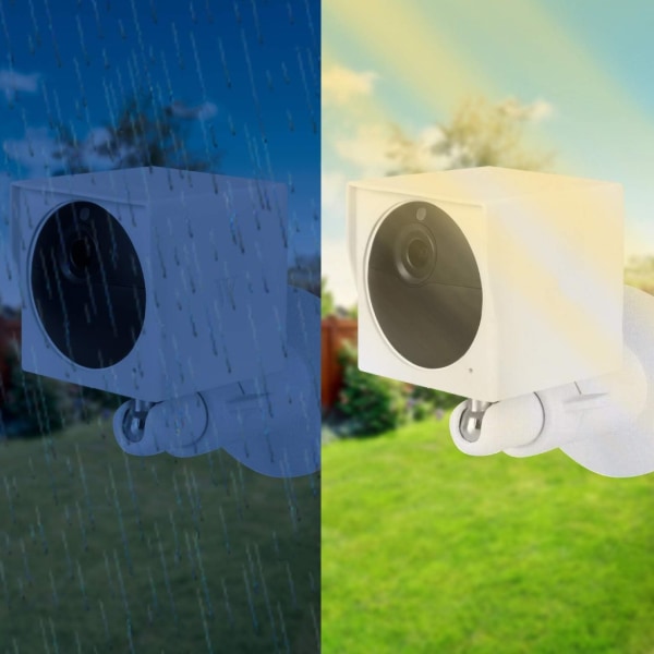 Skyddande silikonhud väderbeständig case för utomhuskamera för Wyze