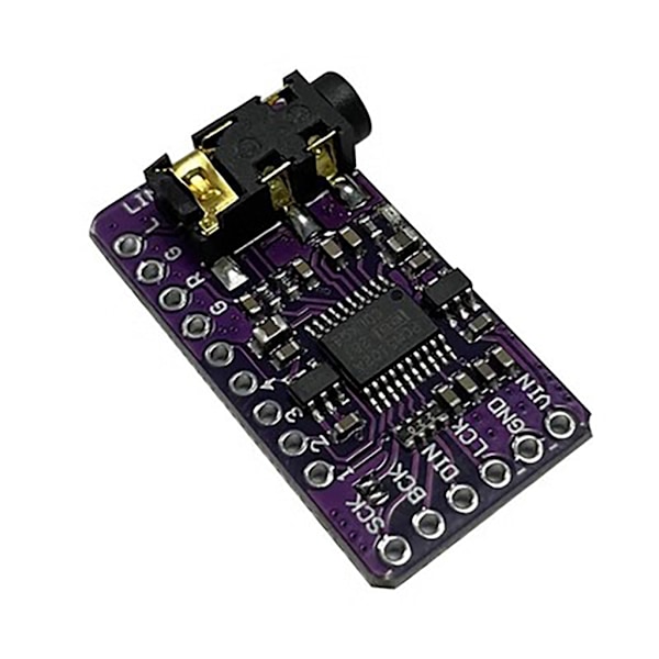 PCM5102 DacDecoder I2S Afspiller Modul Klar og Immersiv Digital Lyd