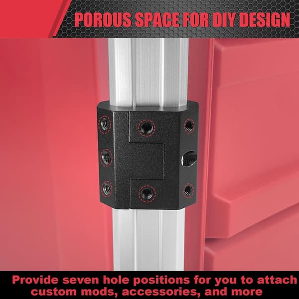 Aluminium Rail Clip för Power Tool Packouts System Rails Packouts Rail Adapter