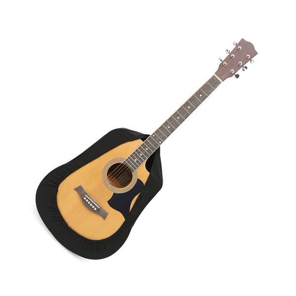 Svart Gitarr Dammskydd Portabelt Ärmskydd Musik Gitarr Skyddande Överdrag