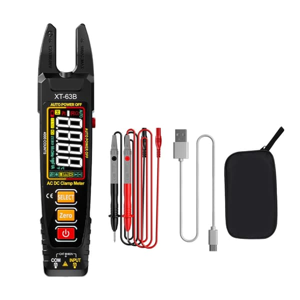 Multimeter Multifunksjons Tangamperemeter Med NCV-funksjon Automatisk Avstenging