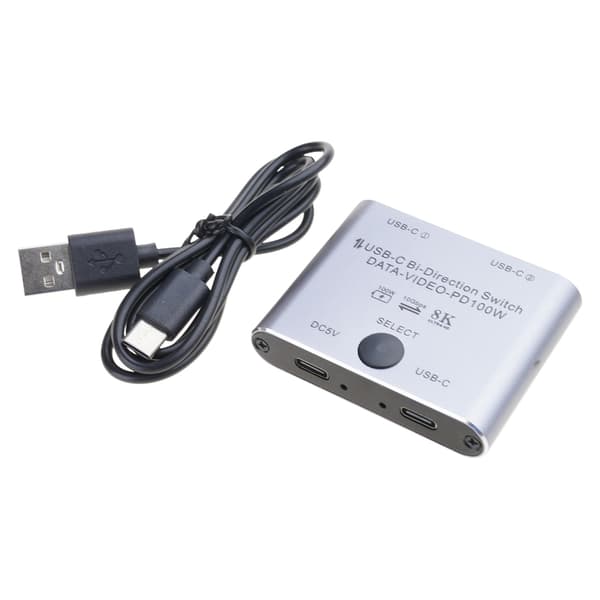 Bi-direktionel USB C KVM Switch til ubesværet enhedsskærmstyring