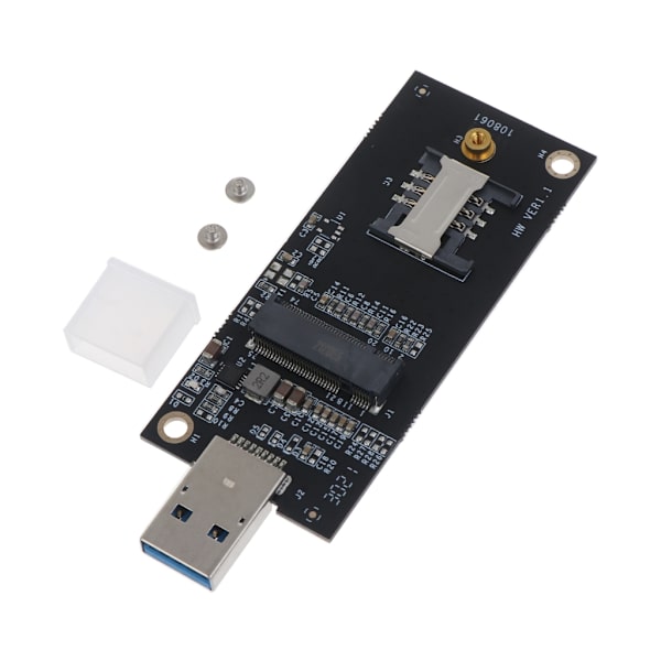 NGFF M.2 til USB 3.0 Adapter Udvidelseskort med SIM-kortplads til 3G/4G/ Modulstøtte M2-nøgle-B 3042 Wifi-kort