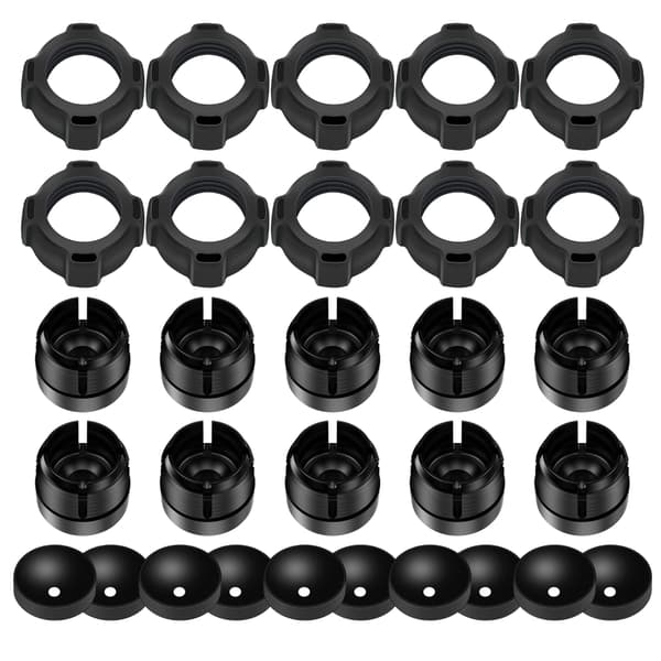 10 Sett Bolt Mutter Adapter for Kulehode Telefonholder Universell Kompatibilitet