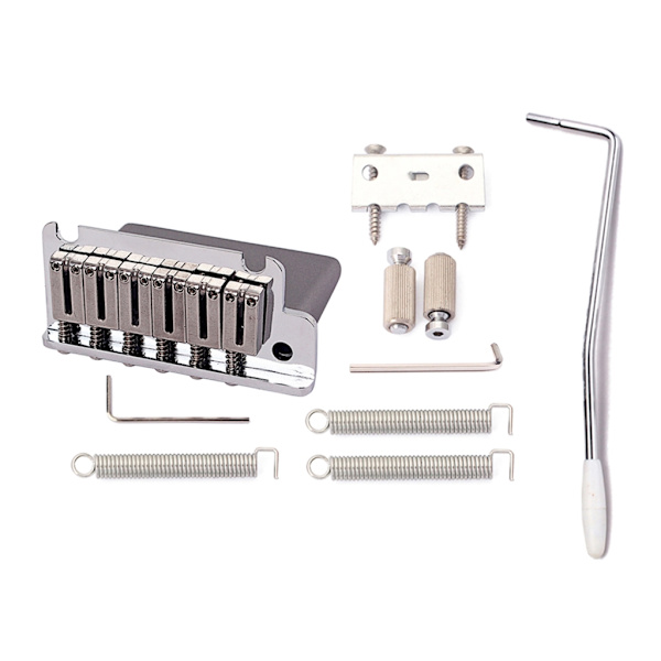 Tremolo Bridge Set for Strat Elektrisk Gitar Erstatningsdeler