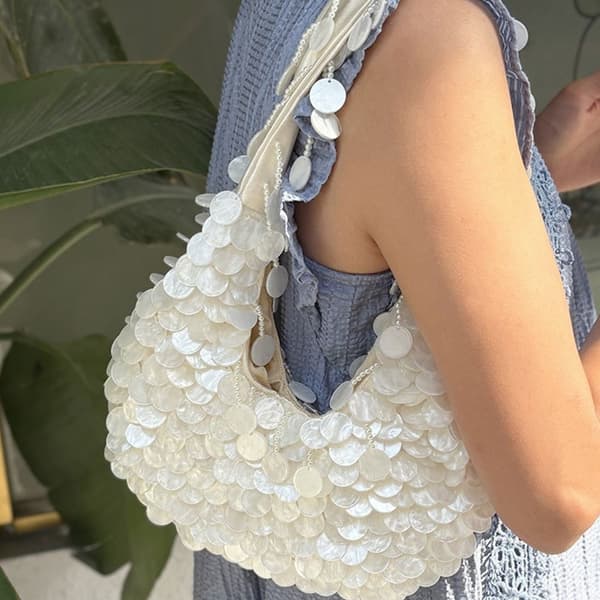 Praktiske PVC dumpling tasker 3 i 1 Bærestil Fest Bryllup Tilbehør
