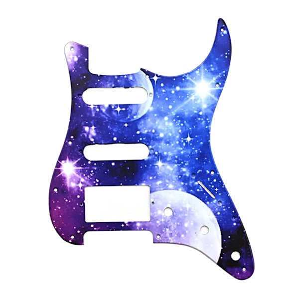 11 hål 3 lager gitarr bas plektrumskydd skraplatta strat skraplatta standard Starlight