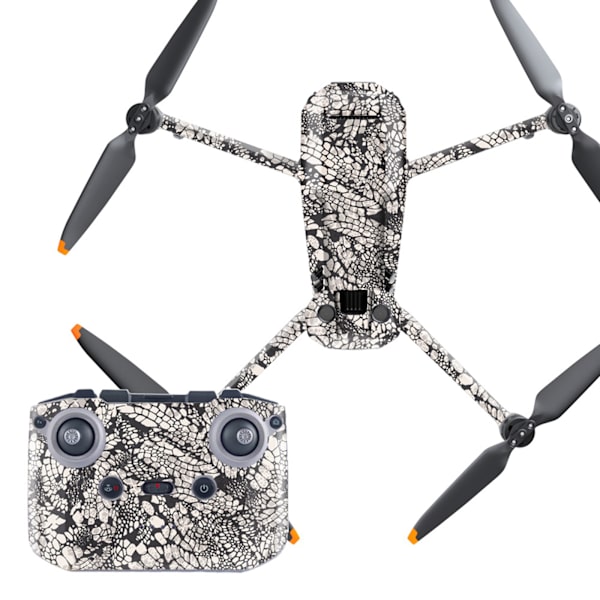 Vattentät självhäftande PVC Drone Hud Kroppsskydd Fjärrkontroll Arm Skydd för Mavic 3 Tillbehör