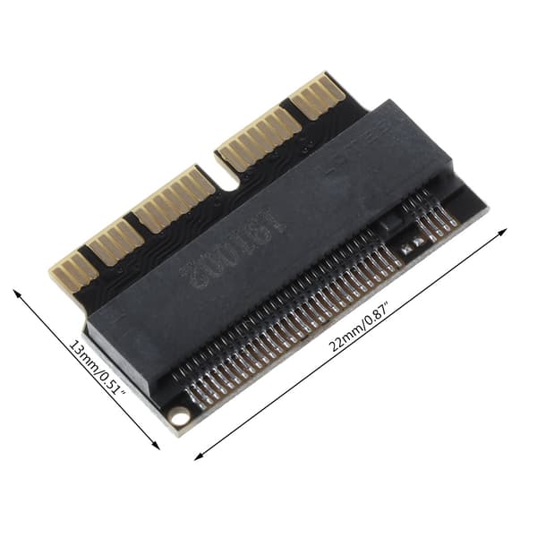 NVMe PCI Express PCIE 2013 2014 2015 - M.2 Ngff SSD -sovitinkortti Ma:lle
