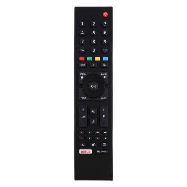 Universal TV-fjernkontrollerstatning for GRUNDIG TS1187R for Smart Remote Controller Media Player for Smart TV Televi
