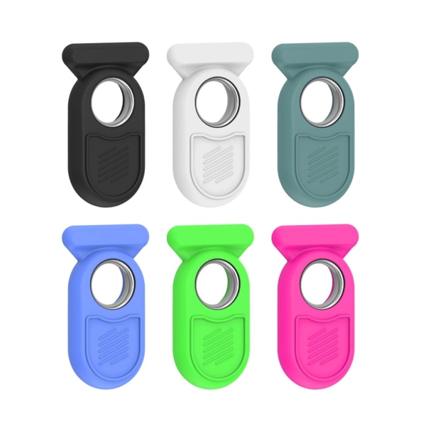 Skyddskåpa Cover för Smarttag 2 Tracker anti-scratch nyckelring Luminous pink
