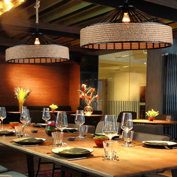 Industrielle Retro Pendellamper for Restaurant Loft Kaffe Lysekrone