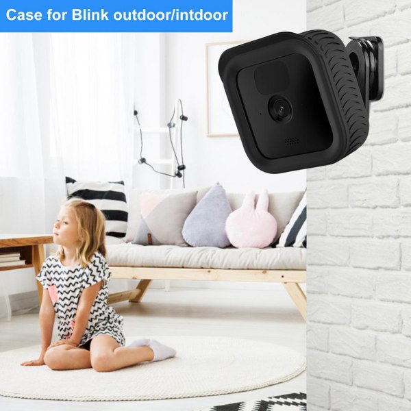 Silikon för Case För BlinkXT/XT2 Utomhus inomhuskamera Cover för Case Vattentätt kameraskydd för Case