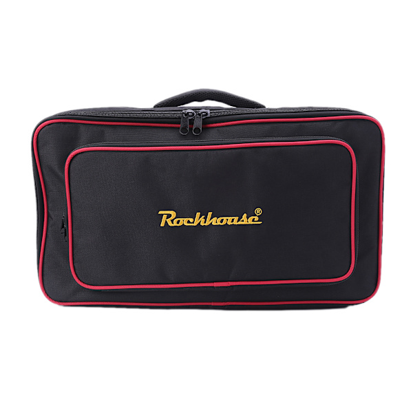 Gitarrpedalbräda Mastery RockBoard Hide Power Room ABS Black