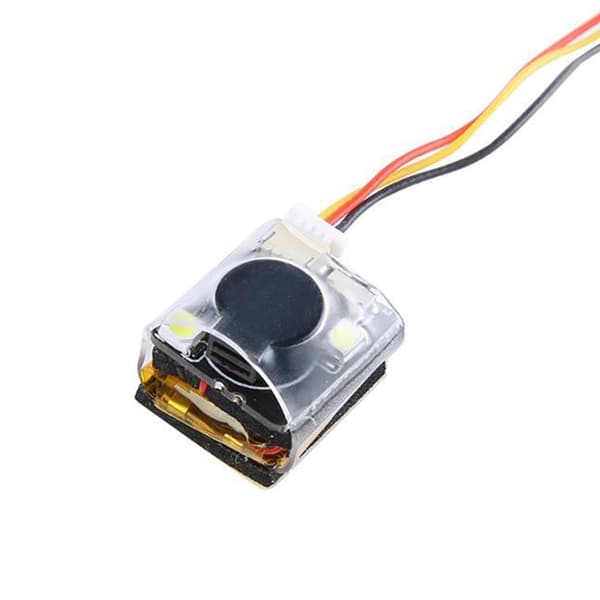 Høj 100dB alarmbuzzer med LED-blinklys til fjernstyret model