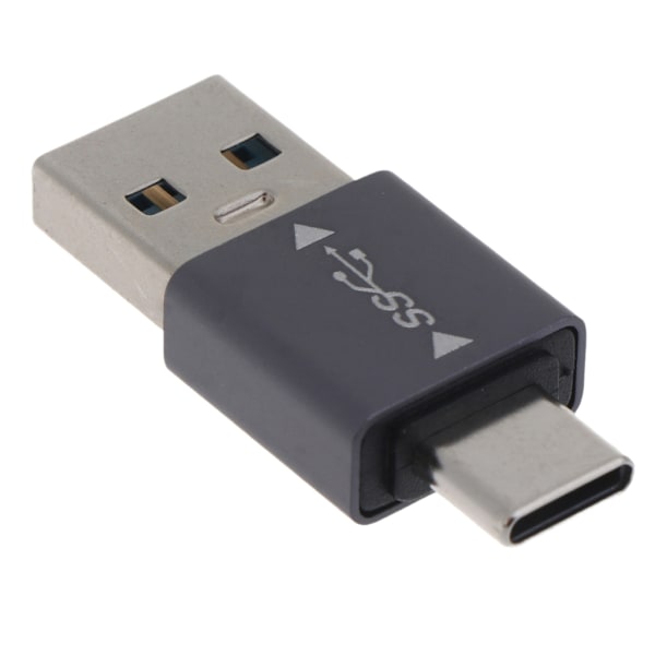 10Gbps USB 3.0 han til type C hanadapter Super Speed ​​Data Sync Opladningskonverteringsadapter til bærbare computere